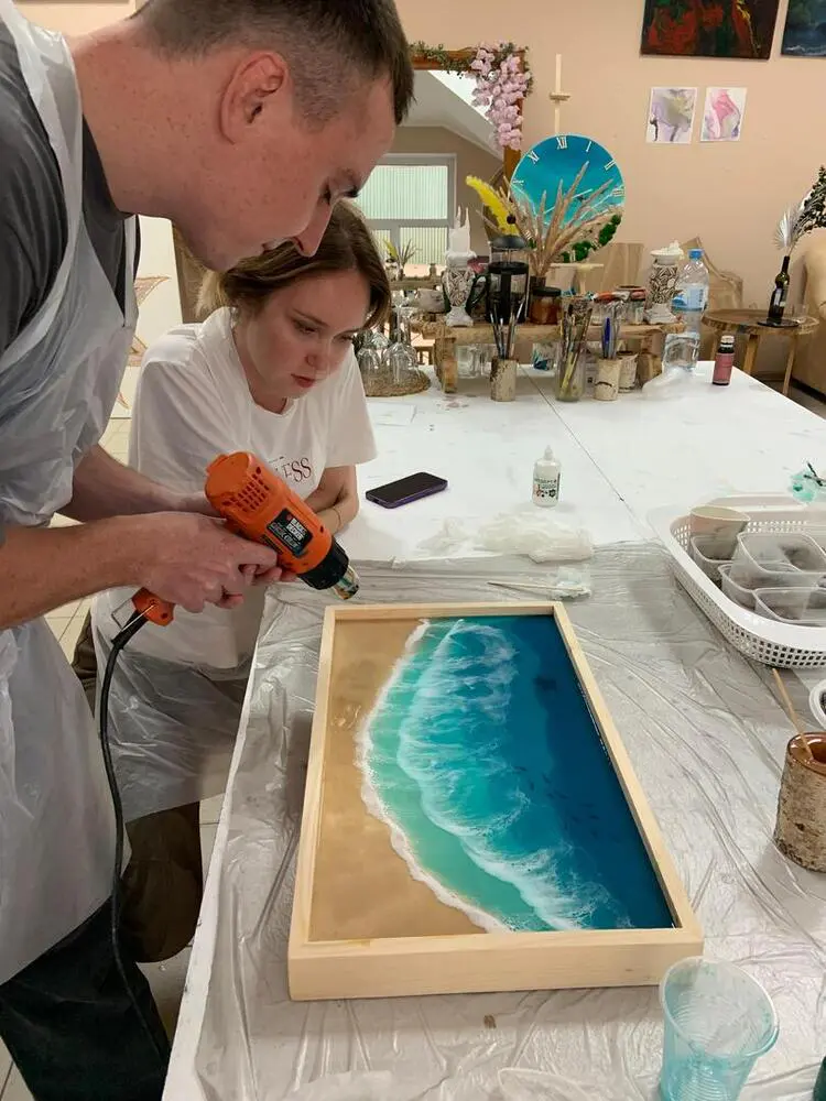 Мастер класс по эпоксидной смоле